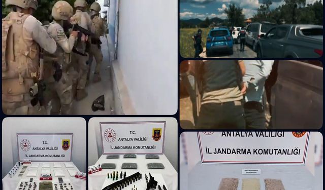 Narkokapan operasyonu: 104 tutuklama