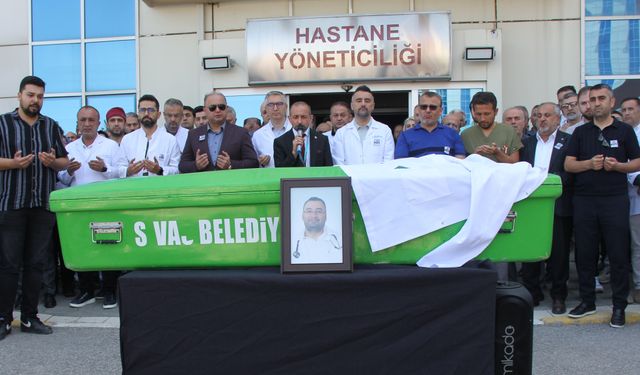 Beyin tümöründen ölen doktor, beyaz önlüğüyle uğurlandı