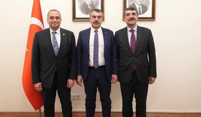 Vekil Nasıroğlu’ndan Bakan Tekin’e Stratejik Ziyaret