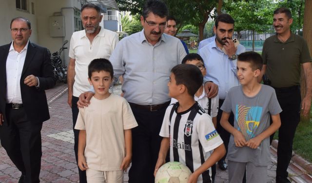 Nasıroğlu’ndan Bayramda Gönüllere Dokunan Ziyaret