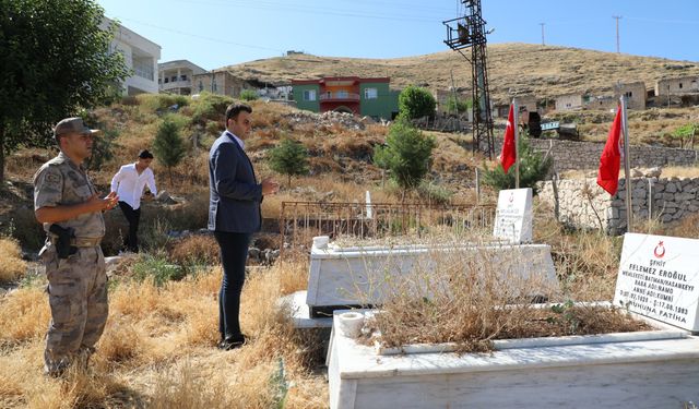 Kaymakam İmrak’tan Anlamlı Ziyaret: Şehitlikte Dua, Köyde Bayramlaşma