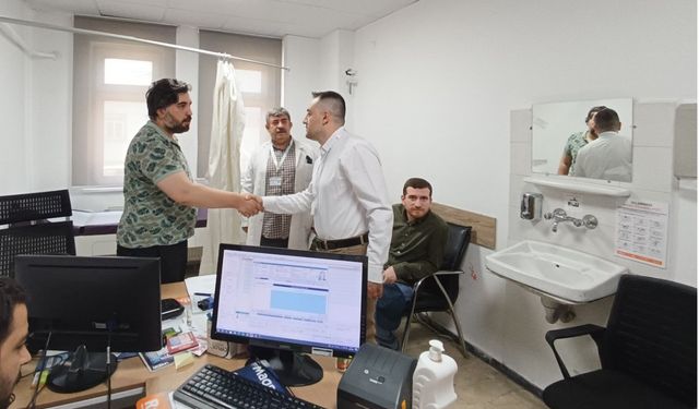 Başhekim Dr. Perver Yetiz, Çalışanlarla Bir Araya Geldi