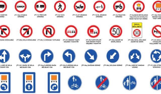 TRAFİK İŞARET LEVHALARI VE MALZEMELERİ SATIN ALINACAKTIR