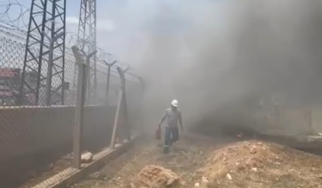 Trafo merkezinde yangın çıktı: 90 mahalle ve 25 mezra enerjisiz kaldı
