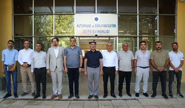 Rektör Demir’in idari birim ziyaretleri devam ediyor