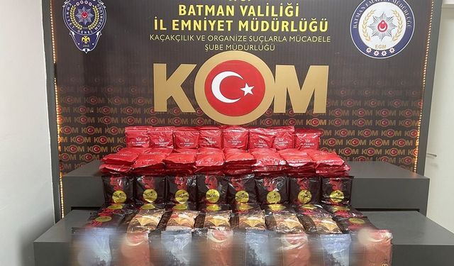Batman’da Kaçak Tütün ve Sigara Operasyonu