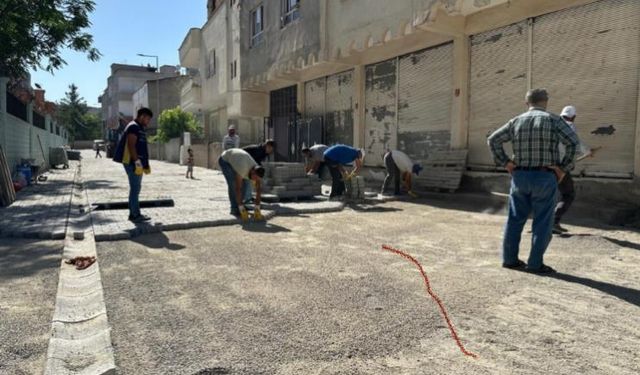 Huzur Mahallesi’nde Yol Serim Çalışması Tamamlandı