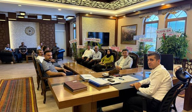 AK Parti Heyetinden Kozluk Kaymakamı’na Ziyaret