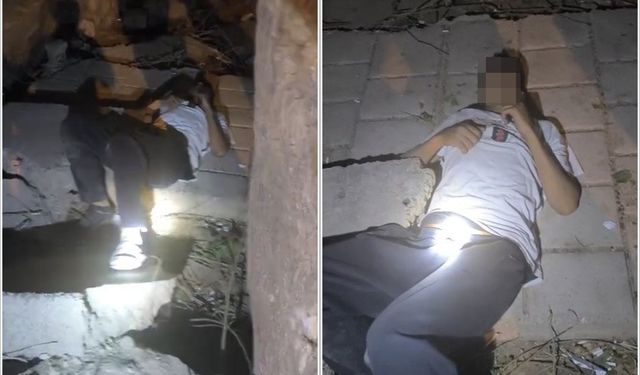 Batman'da uyuşturucu tehlikesi: Madde bağımlısı genç baygın bulundu