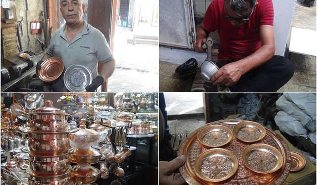 Bakır kaplarda pişen yemekler daha lezzetli olur