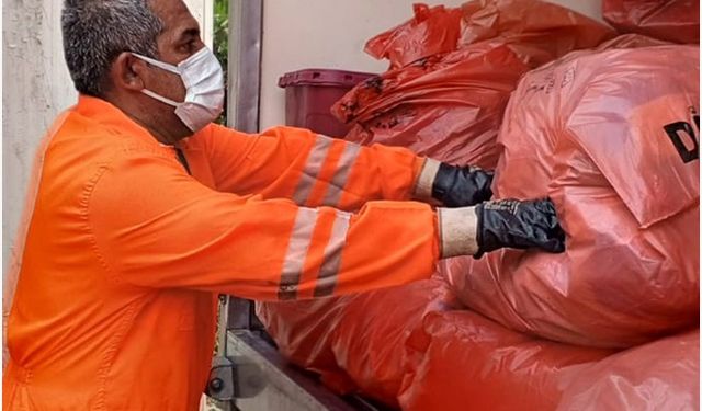 178 TON TIBBİ ATIK BERTARAF EDİLDİ