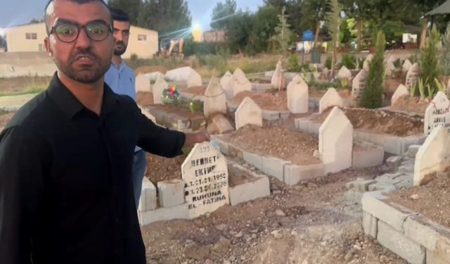 Mezar yeri başkasının çıkınca, aileden habersiz cenazeyi çıkarıp yandaki mezara defnetmişler