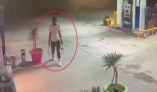 Orman yangınını çıkaran şüpheli, ellerini yakıp, telefonunu düşürmüş