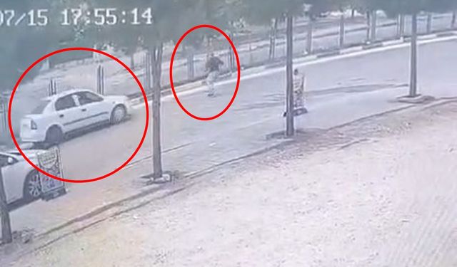 Diyarbakır'da otomobilin yayaya çarptı