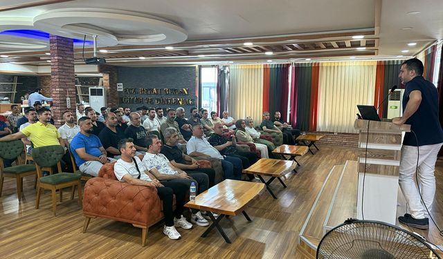 SUT eğitimi ve emektar teknisyenlere plaket töreni düzenlendi