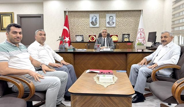 Başkan Şahin, Eğitim, Gençlik ve Sosyal Yardımlaşma kurumlarını ziyaret etti