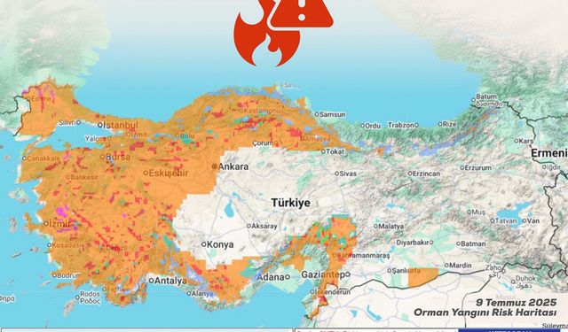 Bakan Yumaklı, yarın için uyardı: Orman yangını riski daha üst seviyeye çıkıyor