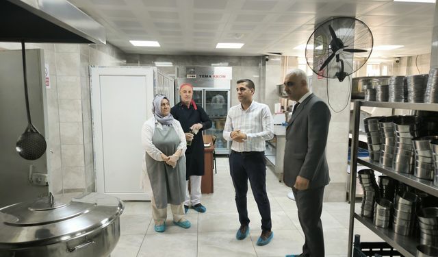 Kaymakam Böçkün’den Yardım Kurumlarına Ziyaret