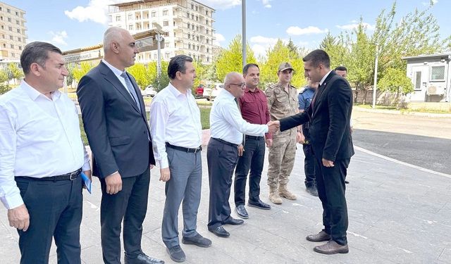 Kozluk Kaymakamı Böçkün, görevine resmen başladı