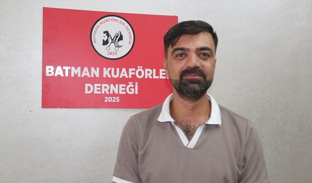 Batman'da kuaförler, Mesleki sorunlardan dolayı dernekleşti