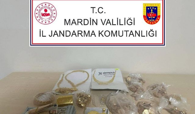 Şırnak’ta çalınan altın ve döviz Mardin’de ele geçirildi
