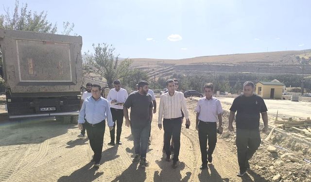 Kaymakam Böçkün, Malabadi ve Alıçlı Mesire Alanları ile Termal Oteli İnceledi