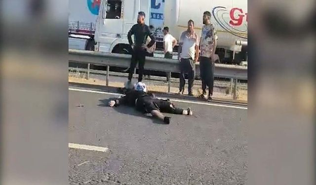 Motosikletli grup kaza yaptı: 1 ölü, 2 yaralı