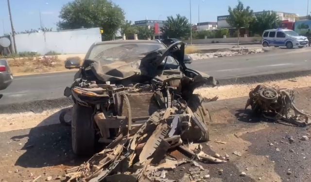 Şanlıurfa'da otomobiller çarpıştı: 1 ölü, 2 yaralı