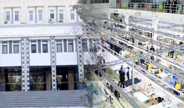 BATMAN VALİLİĞİ İL ENCÜMENİ BAŞKANLIĞINDAN TEKSTİL YERİ KİRAYA VERİLECEKTİR