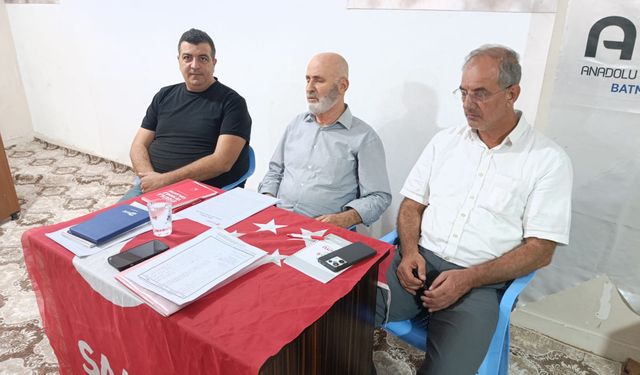 Saadet Partisi Batman İl Divan Toplantısı Gerçekleştirildi