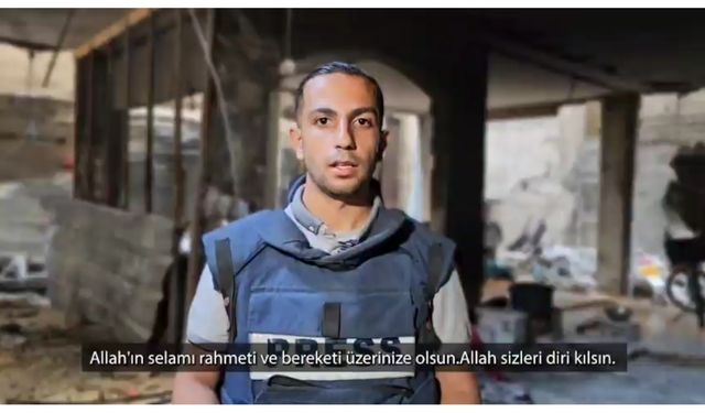Gazzeli şehit gazeteci Enes el-Şerif “Cesaret Ödülü”ne layık görülmüştü