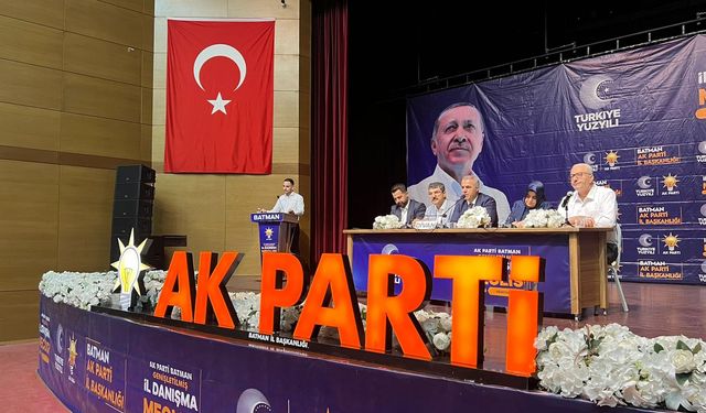 AK Parti İl Danışma Meclisi Toplantısı Gerçekleştirildi