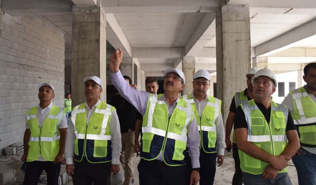 Yeni Devlet Hastanesinde Fiziki İlerleme %70’e Ulaştı