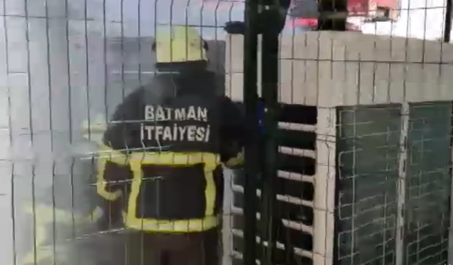 Batman'da jeneratör yangını