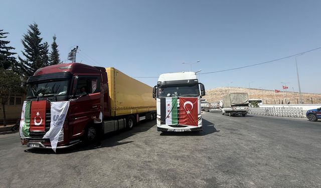 Suriye ile kesintisiz kara yolu taşımacılığı 13 yıl sonra yeniden başladı