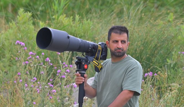 Bozayı fotoğrafı için Moskova'dan Bitlis'e 3 bin kilometre yol yaptı
