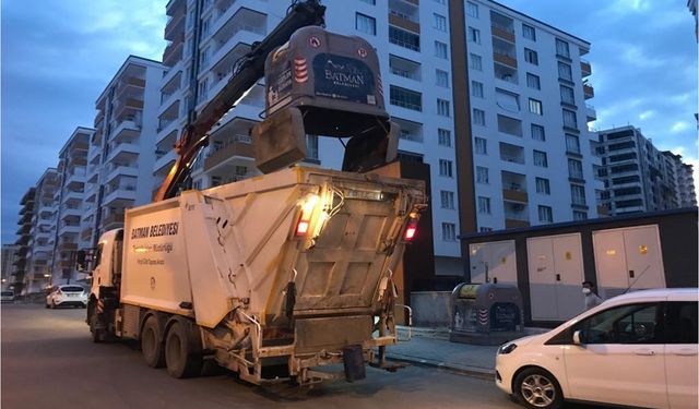 400 ton çöp bertaraf edildi