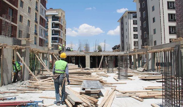 Haziranda inşaat üretim endeksi arttı