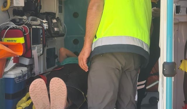 Hayvan otlatırken kayalıklardan düşen çocuk yaralandı