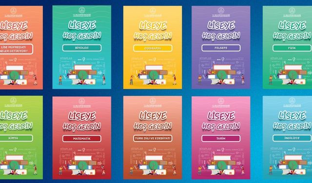 MEB'den 'Liseye Hoş Geldin' kitapları