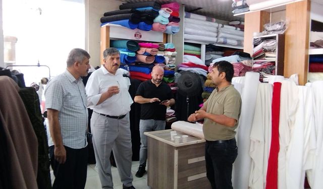 Başkan Çiftçi Esnaf Ziyaretinde Sorunları Dinledi