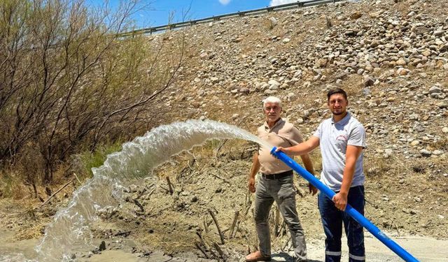 Kelhasan Köyü’nde İçme Suyu Sorunu Çözüme Kavuştu