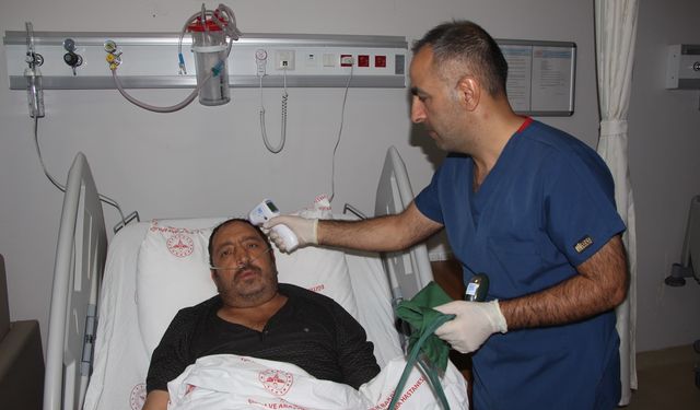 Mardin'de 6 kiloluk dev böbrek ameliyatla alındı
