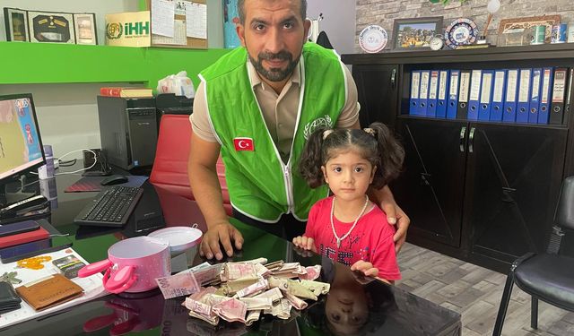 Küçük Ahsen’den Büyük Bağış