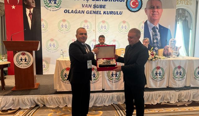 Koop-İş Sendikası Van Şubesi 4. Olağan Kongresini Gerçekleştirdi