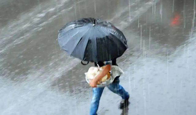 17 il için "sarı" kodlu sağanak uyarısı