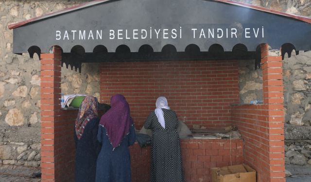 Batman’da Kadınlara Tandırla Destek: 91 Tandırevi Hizmete Girdi
