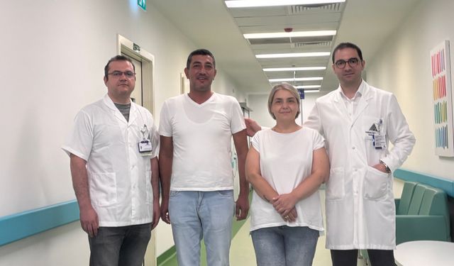 Doğum günü hediyesi hayat oldu: 20 yıllık eşinden böbrek bağışı