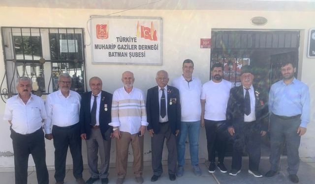 Başkan Fırat; Gazilik ömür boyu taşınacak büyük bir onurdur
