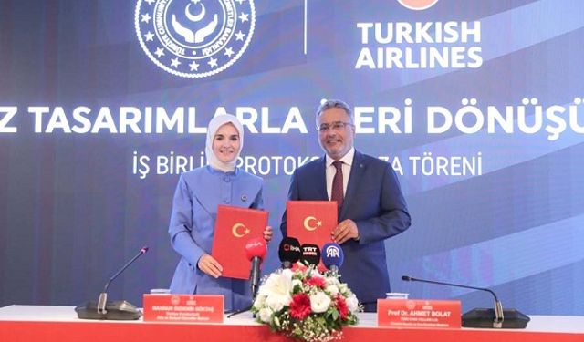 Aile ve Sosyal Hizmetler Bakanlığı ile THY arasında "ileri dönüşüm" protokolü imzalandı